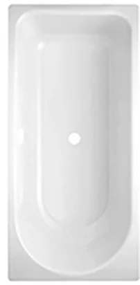 Usine Directe Baignoire Schmidlin Ocean 180 x 80 cm Blanc Cleaneffekt Fond antidérapant Antigliss Pro